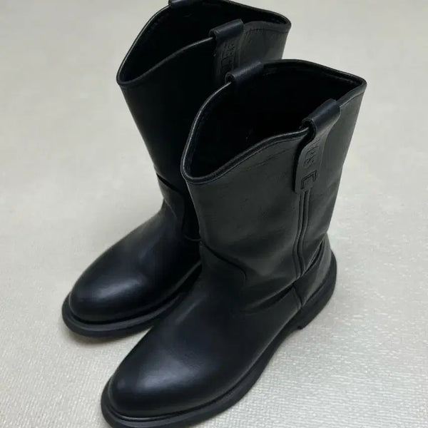 [BUNJANG] Red Wing 1125 Pecos Boots Super Sole Black Leather Pull-On Boots US 7.5 / 레드윙 1125 페코스부츠 슈퍼솔 블랙레더 풀온 부츠 US7.5
