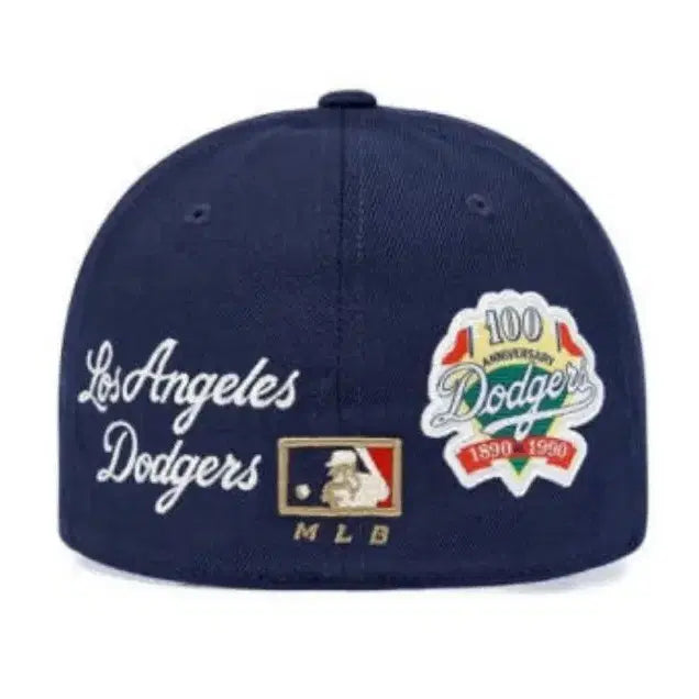 [BUNJANG] MLB Signature Patch Structured LA Ball Cap / MLB 26N 공용 시그니처 패치 스트럭쳐 LA 볼캡