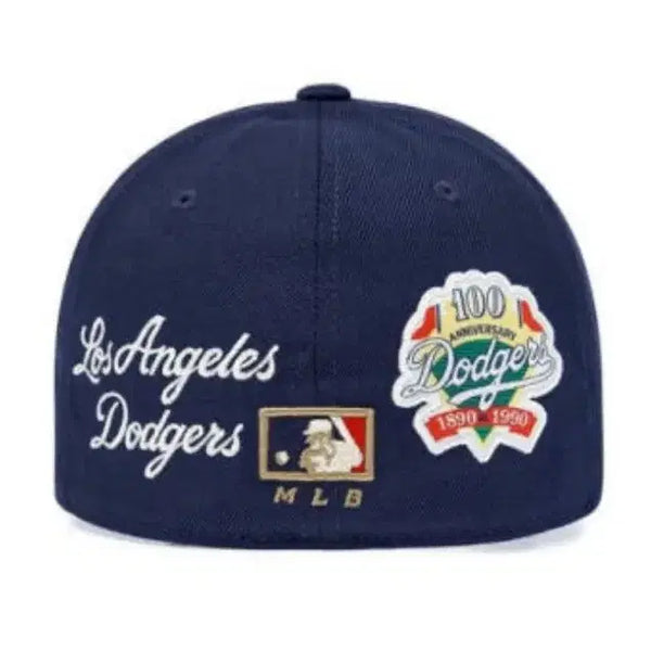 [BUNJANG] MLB Signature Patch Structured LA Ball Cap / MLB 26N 공용 시그니처 패치 스트럭쳐 LA 볼캡