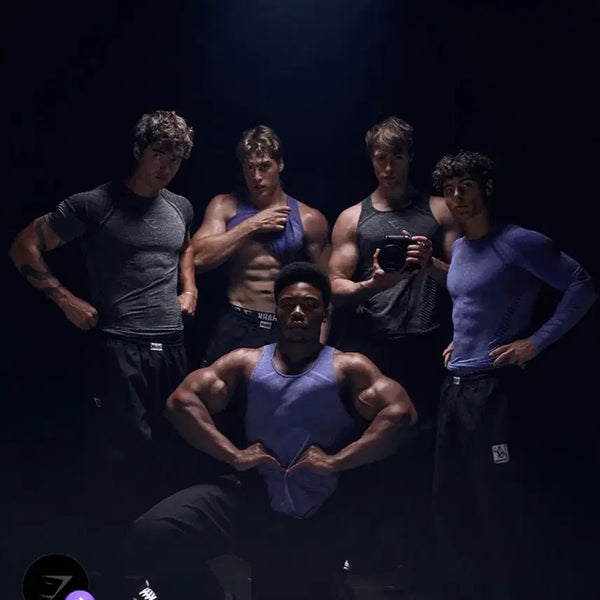 [BUNJANG] Gymshark Devant T-Shirt (L to M Size Exchange) / 짐샤크 디반트 반팔 긴팔 L>M 사이즈 교환