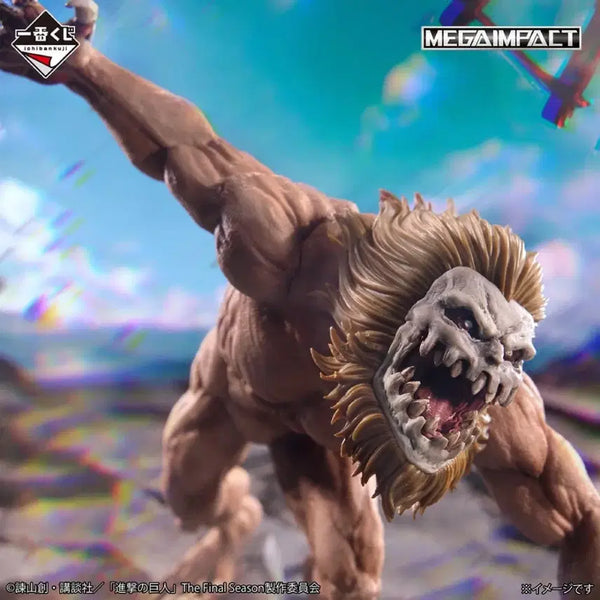 [BUNJANG] Bandai Attack on Titan Eren's Resolve Jaw Titan Figure (Unsealed) / 반다이 진격의거인 각자의결의 턱거인  미개봉 피규어 이치방쇼