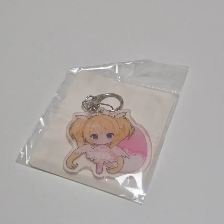 [BUNJANG] Shugo Chara Utau Hoshina Angel Acrylic Keyring / 캐릭캐릭체인지 세라 천사 아크릴 키링