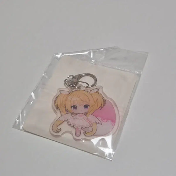 [BUNJANG] Shugo Chara Utau Hoshina Angel Acrylic Keyring / 캐릭캐릭체인지 세라 천사 아크릴 키링