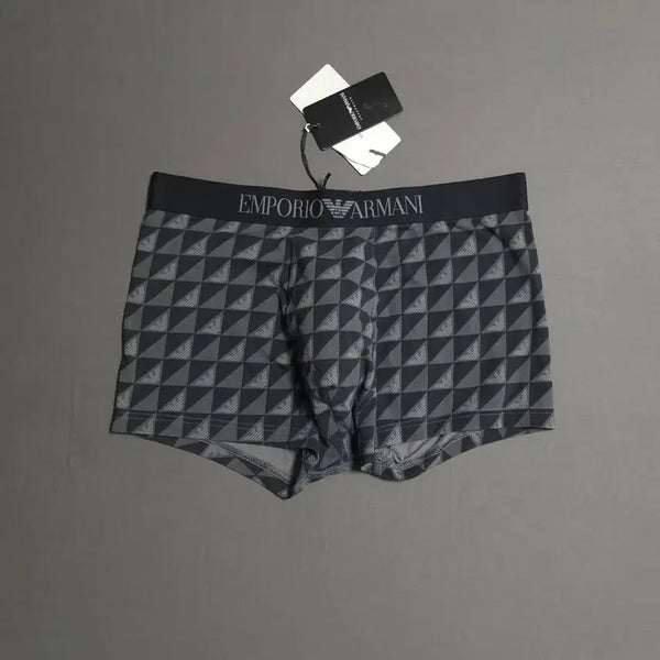 [BUNJANG] Emporio Armani Classic Pattern Black Trunks - M / [M] Emporio Armani 팬티 Classic Pattern Black 드로즈 / 엠포리오 아르마니