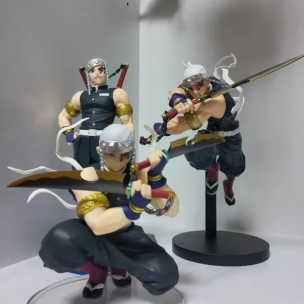 [BUNJANG] Demon Slayer Tengen Uzui 3 Figure Set / 귀멸의 칼날 텐겐 우즈이 피규어 3종 세트