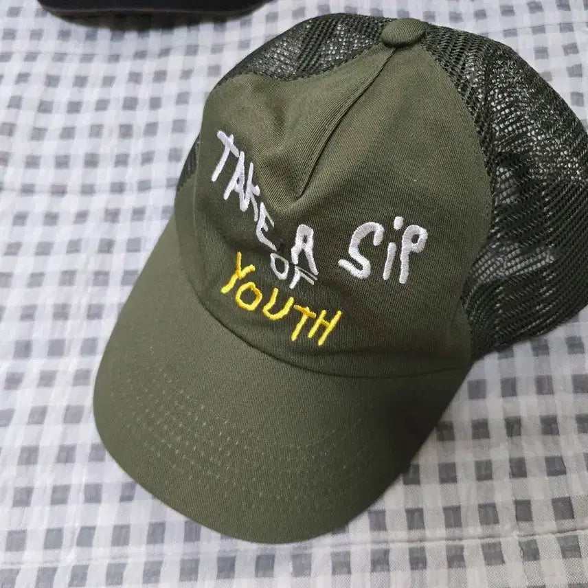 [BUNJANG] The Rawkos Mesh Cap Olive / 더 뤡코즈 매시캡 올리브