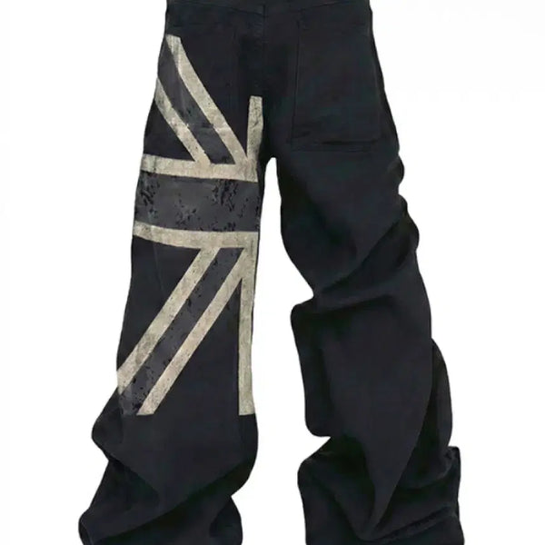 [BUNJANG] B.Access Union Fade Wide Denim Pants / [S] 비엑세스 Union Fade Wide Denim Pants