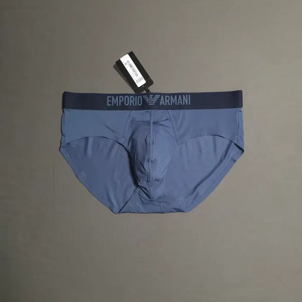 [BUNJANG] Emporio Armani Basic Micro Briefs (Blue, L) / [L] Emporio Armani 삼각 팬티 Basic Micro Blue 브리프 / 엠포리오 아르마니