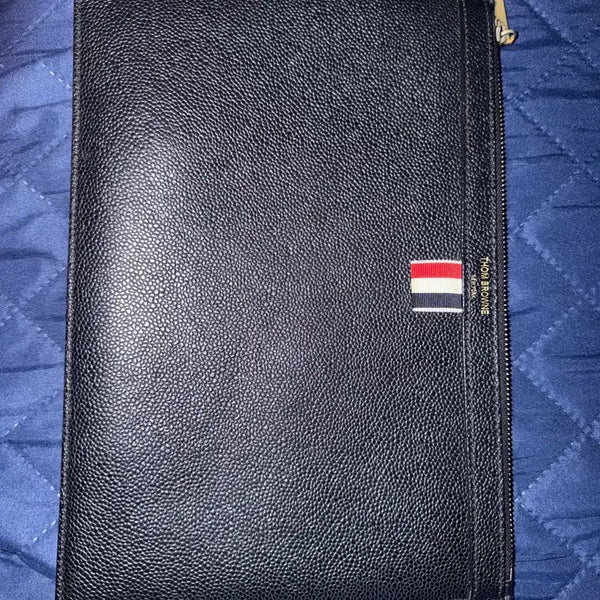 [BUNJANG] Thom Browne Clutch Bag Black 29cm / 톰브라운 클러치백 블랙 29cm