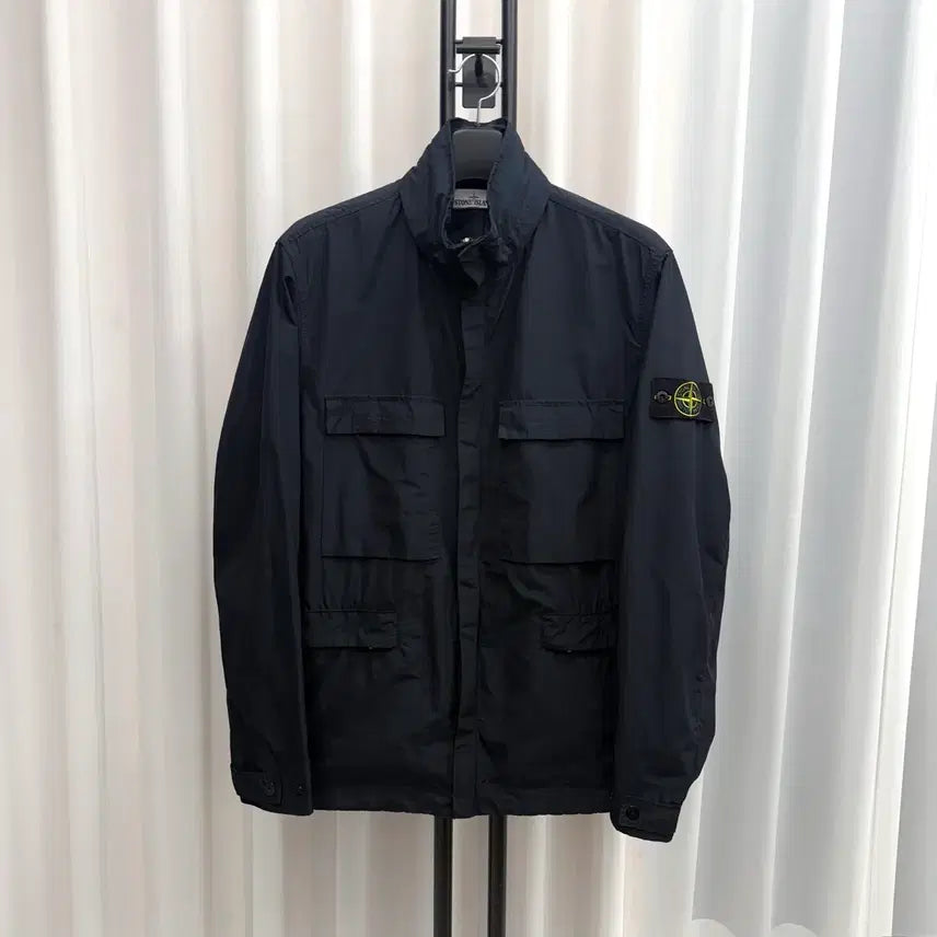 [BUNJANG] Stone Island Micro Raso Nylon Jacket XL / [백화점판 / XL] 스톤아일랜드 마이크로랩스 나일론 자켓