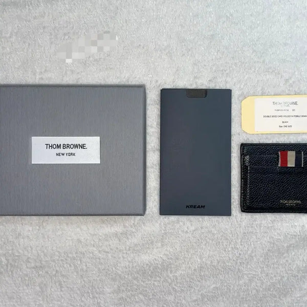 [BUNJANG] Thom Browne Card Wallet Black / 톰브라운 카드지갑 블랙 (정품)