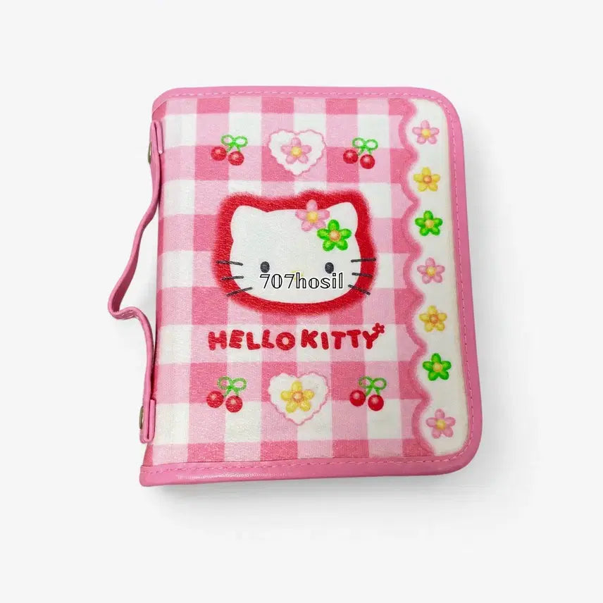 [BUNJANG] Vintage Cherry Kitty Diary & Kaohana Wallet / 고전 체리키티 다이어리 빈티지 카오하나 지갑