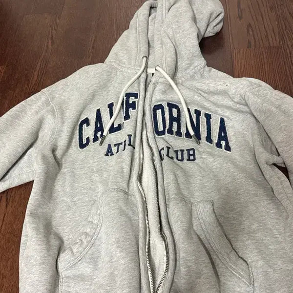 [BUNJANG] Who.A.U Grey Hoodie Zip-up / 후아유 후드집업 그레이