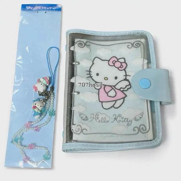 [BUNJANG] Vintage Angel Kitty Cloud Kitty Diary with Kitty Strap / 고전 천사키티 엔젤키티 구름키티 다이어리 키티스트랩