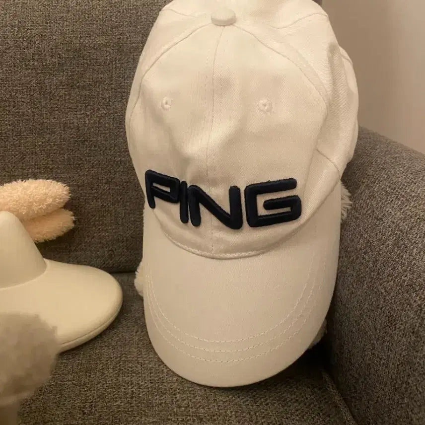 [BUNJANG] PING Golf Cap White / 핑 골프캡 화이트