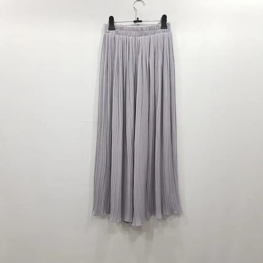 [BUNJANG] VintageBand Vintage Waist Pleated 9-Part Wide Pants (Size S) / R761 빈티지 밴딩 플리츠 주름 9부 통 와이드 바지 여S