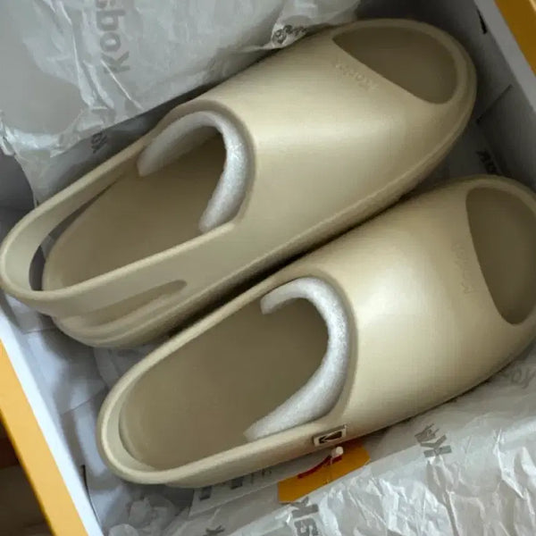 [BUNJANG] Kodak Mules Sandals Slippers Beige 280 (New) / 코닥 뮬 샌들 슬리퍼 280 새상품