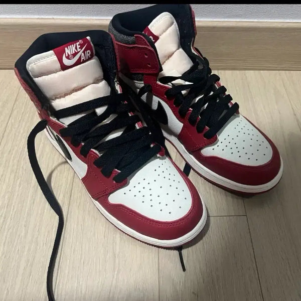 [BUNJANG] Nike Air Jordan 1 High Chicago Red / 나이키 조던1 하이 시카고 (레드)
