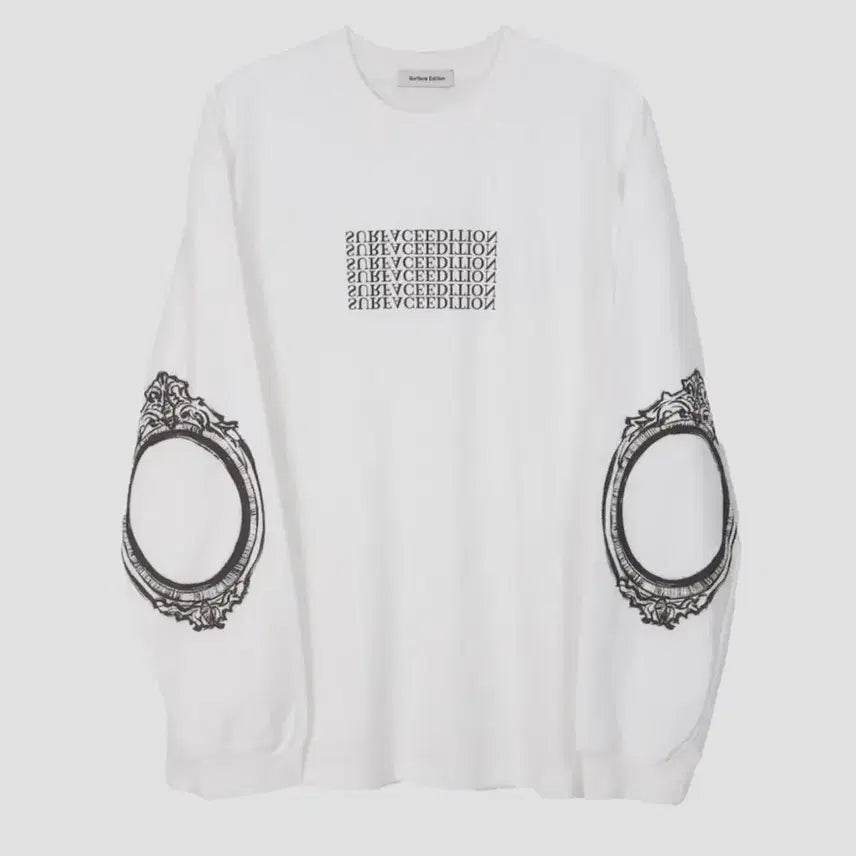 [BUNJANG] Surface Edition Mirror Long Sleeve White L / 서피스에디션 미러 롱슬리브 화이트 L