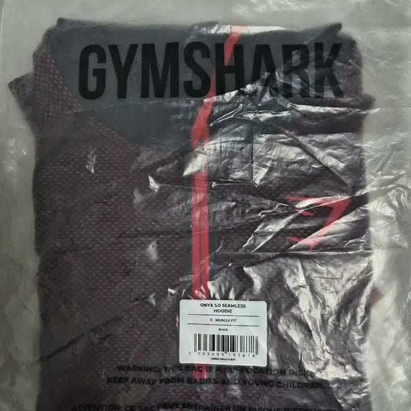 [BUNJANG] Gymshark Onyx V5 Hoodie Carmine Red S / 짐샤크 오닉스 V5 후디 카마인 레드 S사이즈