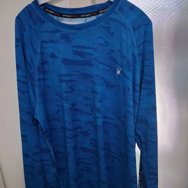 [BUNJANG] Spyder Performance Long Sleeve T-Shirt Size 100 / 스파이더 기능성 티 사이즈 100호 디자인강추 실착별로 사진참고