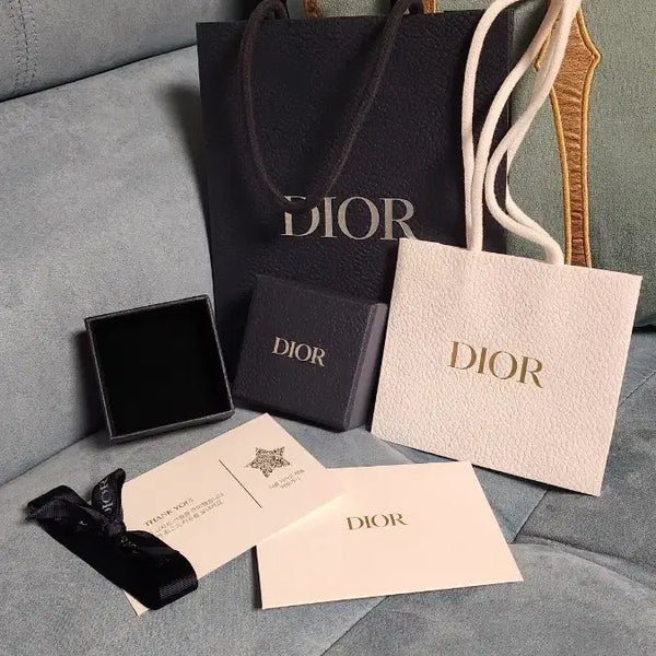[BUNJANG] Dior Homme Accessory Box Set with Mini Shopping Bag / 6)디올옴므 악세사리박스쇼핑백+미니쇼핑백 셋트