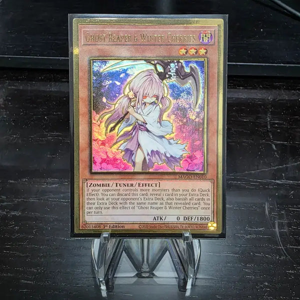 [BUNJANG] Yu-Gi-Oh! Floating Cherry Blossom Premium Gold Rare (English) / 유희왕 부유 벚꽃 프리미엄 골드 레어 영판