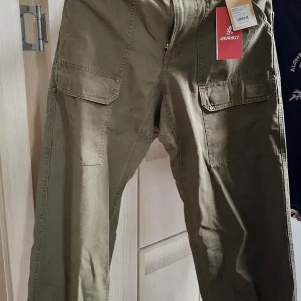 [BUNJANG] Gramicci Canvas EQT Pants Dusty Olive M / 그라미치 캔버스 Eqt 팬츠 더스티올리브 M(30-32)