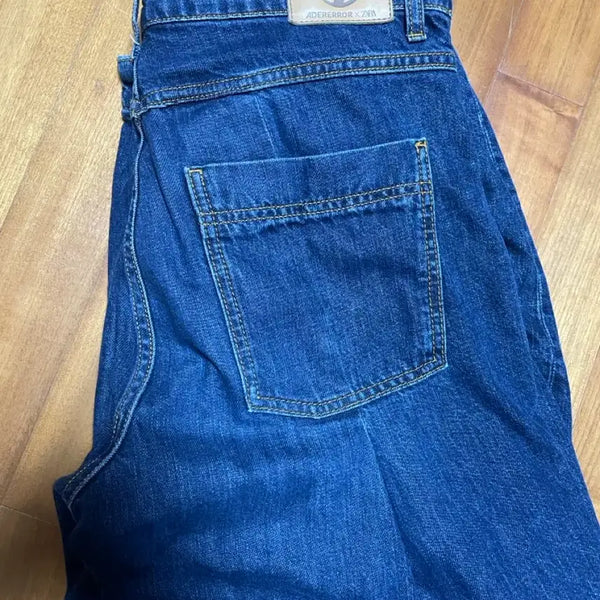 [BUNJANG] Ader Error x Zara Wide Leg Jeans Blue Size 36 / 아더에러X자라 36사이즈 와이드 레그 진 블루