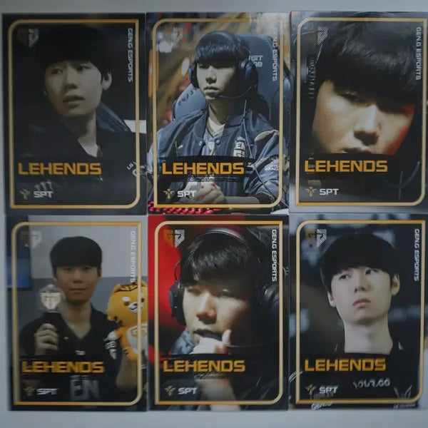 [BUNJANG] Gen.G Official Lehends Base Photocard Set / GEN.G 젠지 오피셜 굿즈 포토카드 리헨즈 베이스 세트