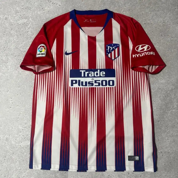 [BUNJANG] Nike Atletico Madrid 18-19 Home Jersey / 나이키 AT 마드리드 18-19 홈 유니폼 반팔 노마킹