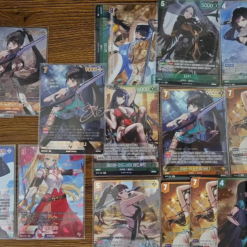 [BUNJANG] Nibel Arena Cards BT-04 BT-07 Bundle Set / 니벨아레나 카드 BT-04 BT-07 일괄