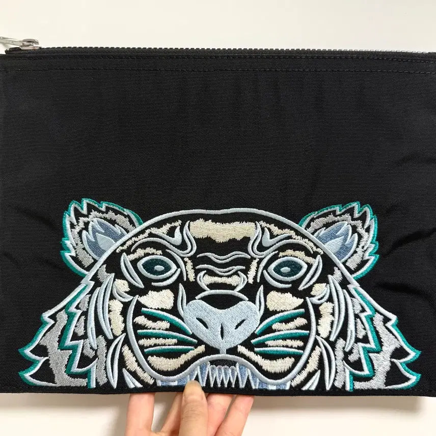 [BUNJANG] Kenzo Tiger Clutch Black / 겐조 타이거 클러치