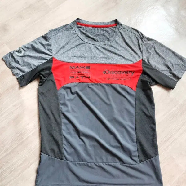 [BUNJANG] Discovery Functional Short Sleeve T-Shirt / 디스커버리 기능성 반팔티