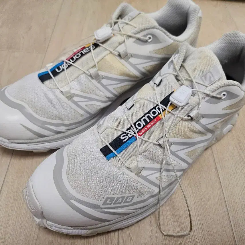 [BUNJANG] Salomon XT-6 White Running Shoes 290 / 살로몬 XT-6 화이트 290