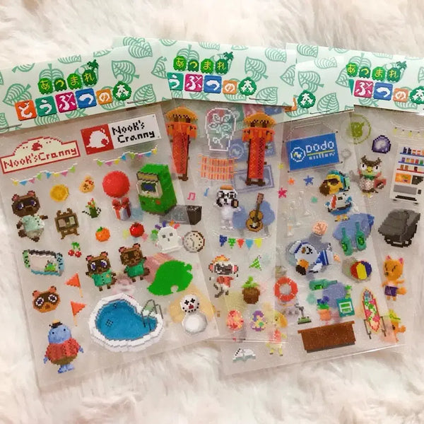 [BUNJANG] Animal Crossing Pixel Stickers / 모동숲 픽셀 스티커