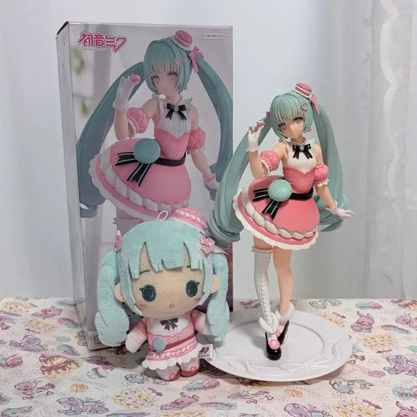 [BUNJANG] Hatsune Miku Sweet Sweets Macaron Figure Plush Doll Bundle / 하츠네 미쿠 스윗 스위츠 마카롱 피규어 누이 인형 일괄 미소녀 굿즈 보컬로이드 프세카 방꾸 쿠지 경품