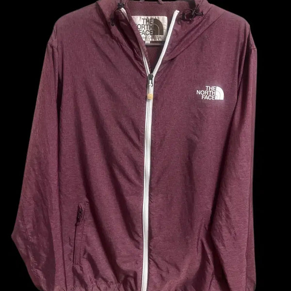 [BUNJANG] The North Face Berkeley Label Lightweight Hooded Windbreaker Burgundy XL / (105)노스페이스 버클리 라벨 경량 후드 바람막이