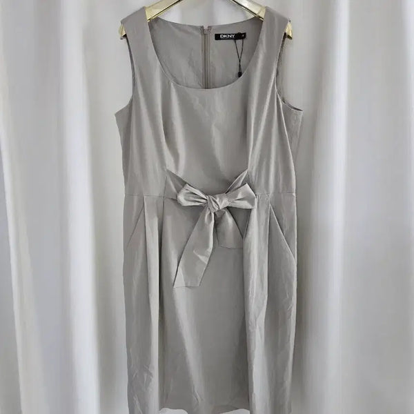 [BUNJANG] DKNY Beige Ribbon Detail Dress / DKNY 원피스