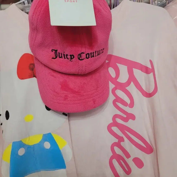 [BUNJANG] Juicy Couture Cherry Pink Ball Cap / 쥬시꾸뛰르 체리핑크 볼캡