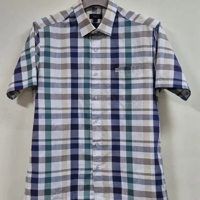 [BUNJANG] Daks Men's High-Quality Cotton Blend Long-Sleeve Shirt Size 105 / 닥스 고급 남방 남자 105싸이즈