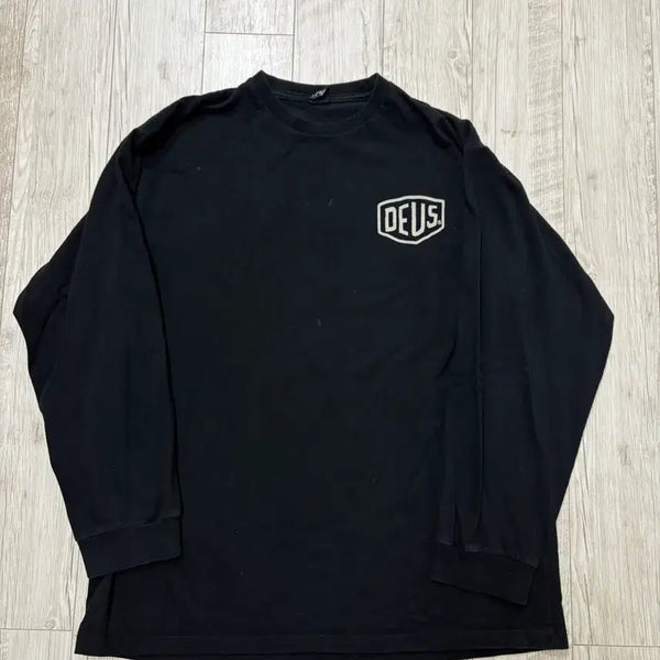 [BUNJANG] Deus Ex Machina Long Sleeve T-Shirt Black 2XL / 데우스 엑스마키나 롱슬리브 블랙 2XL