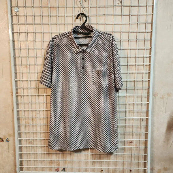 [BUNJANG] Crocodile Men's Slim Fit Long-Sleeve Shirt (Size 110) / (새상품)크로크다일반팔(남슬림110)