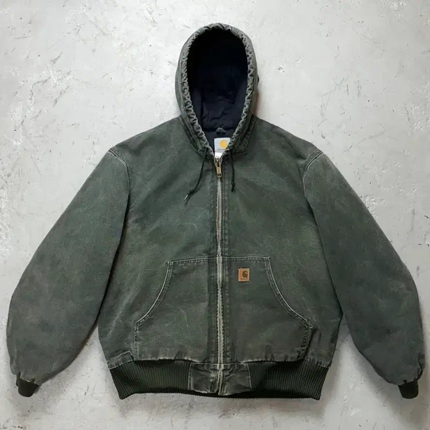 [BUNJANG] Carhartt J130 Active Jacket MOS (Moss Green) / 00's OG 칼하트 J130 액티브 자켓 칼하트 MOS 모스그린
