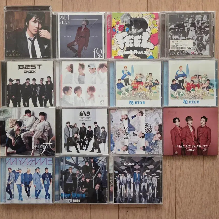 [BUNJANG] Various K-Pop Idol Japanese Release CDs / K-POP 아이돌 일본발매CD (비스트 비투비 인피니트 유키스 2PM