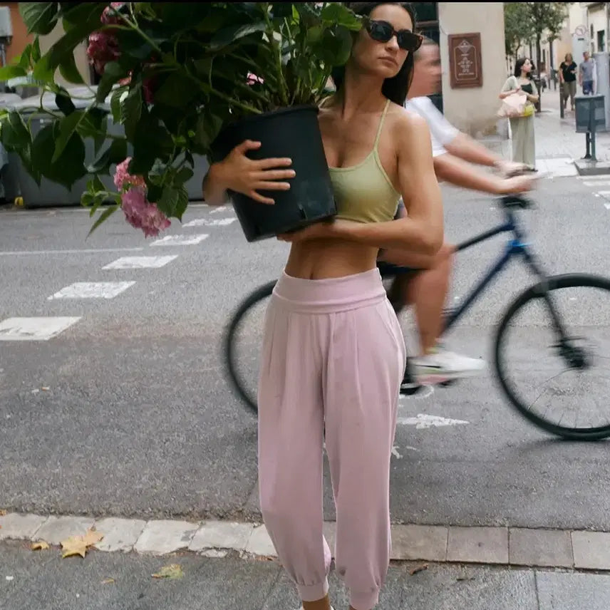 [BUNJANG] Budi Mudra Fortune Pants Chalk Pink XS / 부디무드라 포츈(chalk pink) xs