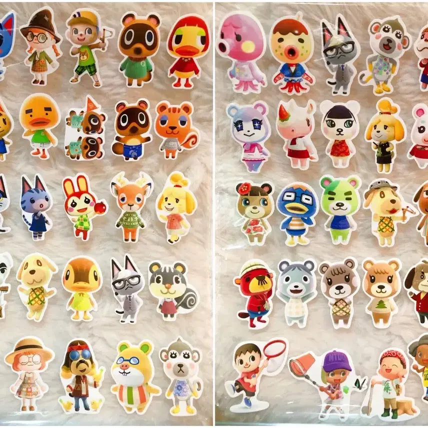 [BUNJANG] Animal Crossing Villager Sticker Set / 모동숲 주민 스티커