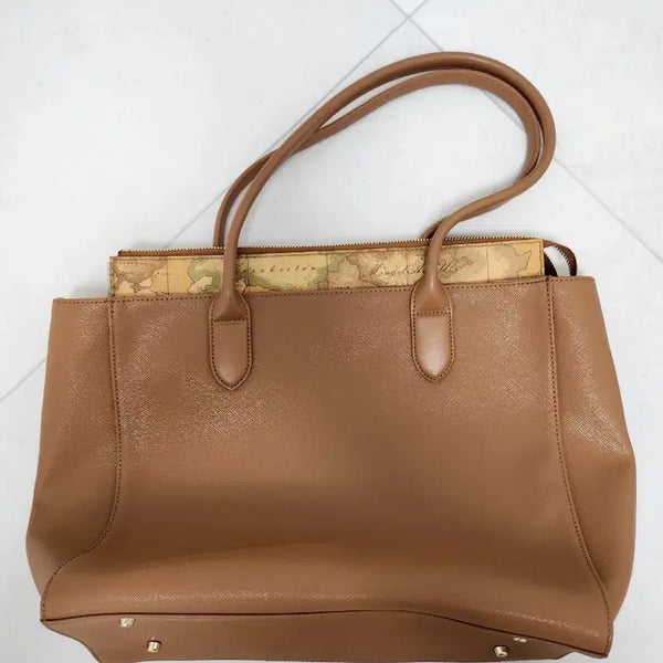 [BUNJANG] Prima Classe Brown Tote Bag / 프리마클라쎄 브라운 토트백