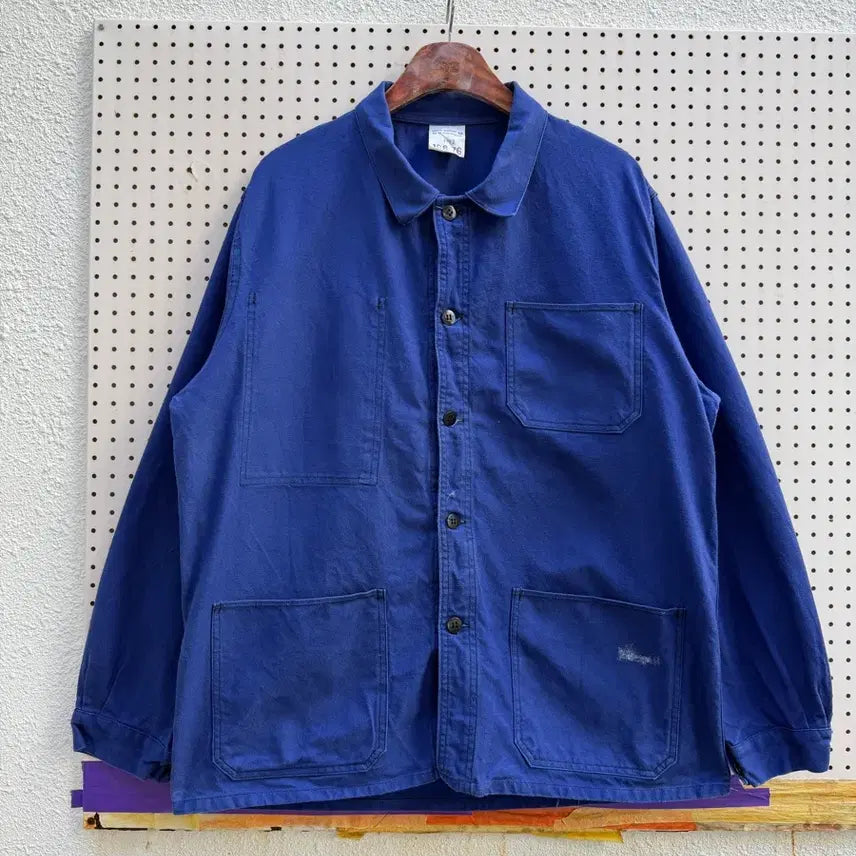 [BUNJANG] 1992 French Military ETIENNE DUPONT S.A. Cotton Twill Work Jacket / 1992s FRENCH MILITARY 프랑스군 워크자켓