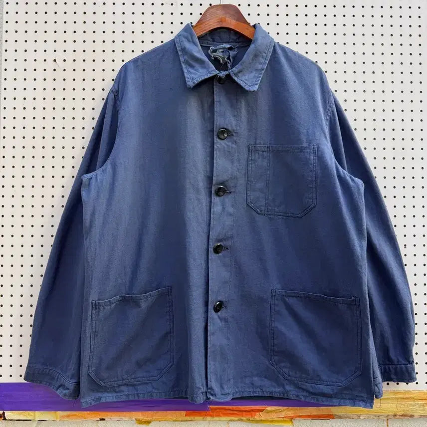 [BUNJANG] 1970s French Air Force HBT Herringbone Work Jacket / 70s FRENCH AIR FORCE HBT 헤링본 프랑스군 워크자켓